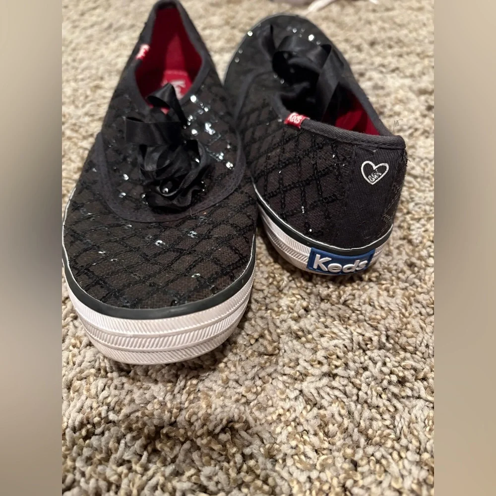 Taylor Swift Black Sequin Keds - Picture 3 of 4